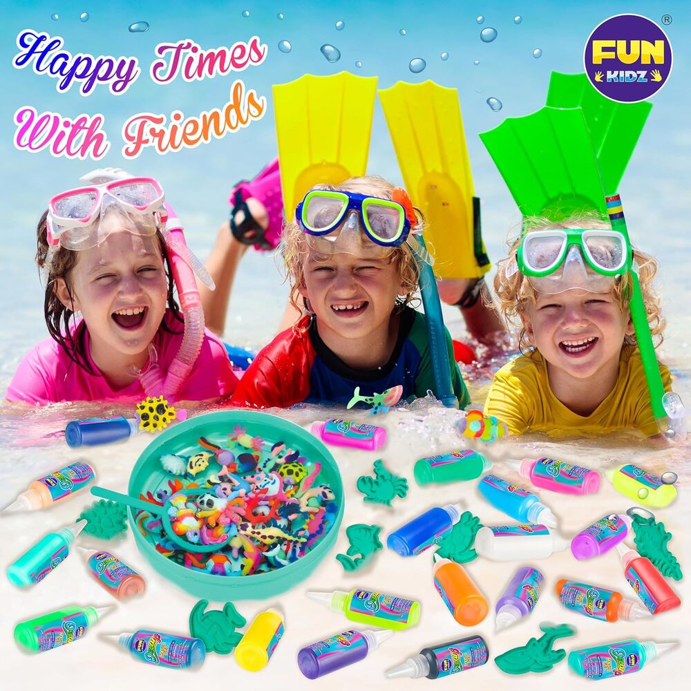 Ocean Magic Water Elves, Aqua Squishy, 25 Bright Colors, Gel 16 Creature Molds - Picture 3 of 5